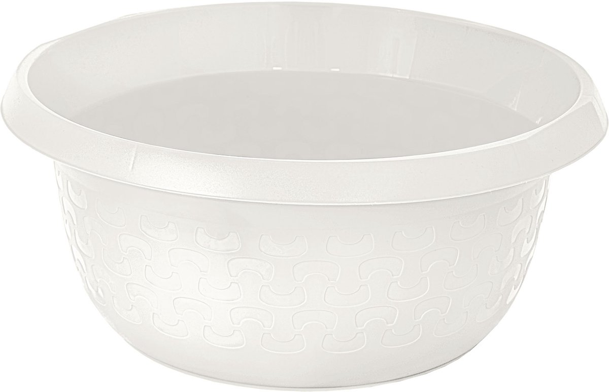 BranQ Ronde Kom 15L Wit - Praktisch voor Keuken & Badkamer