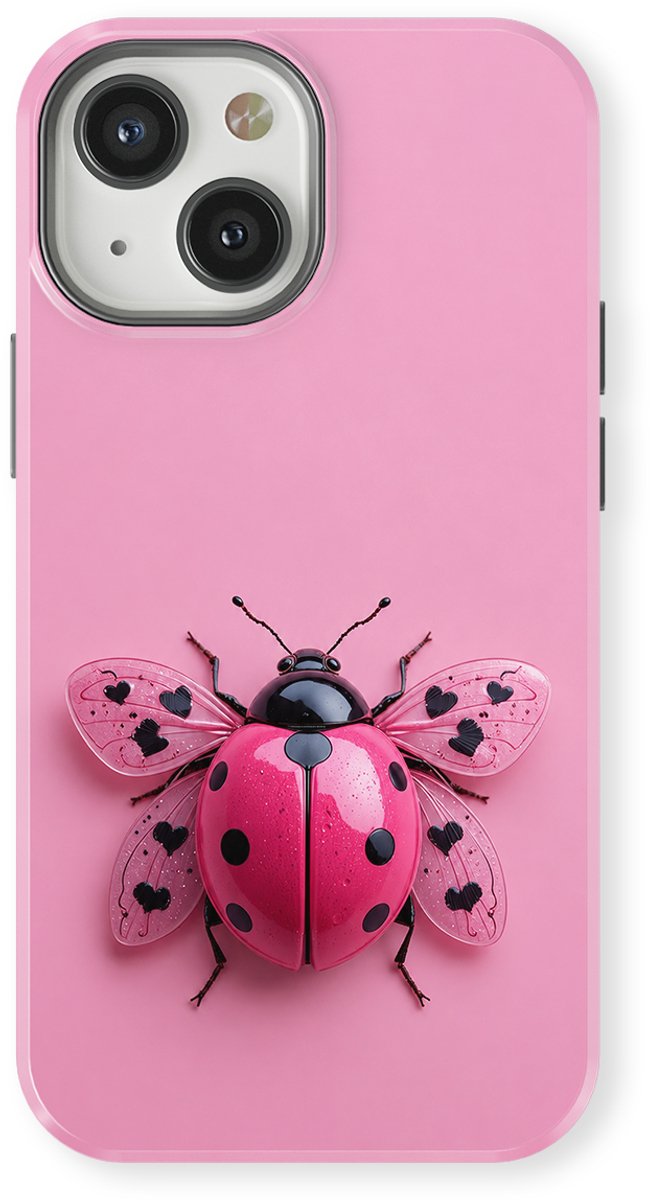 DripCase - Bugs Life Backcover met Mag geschikt voor iPhone 13 - Lovebug