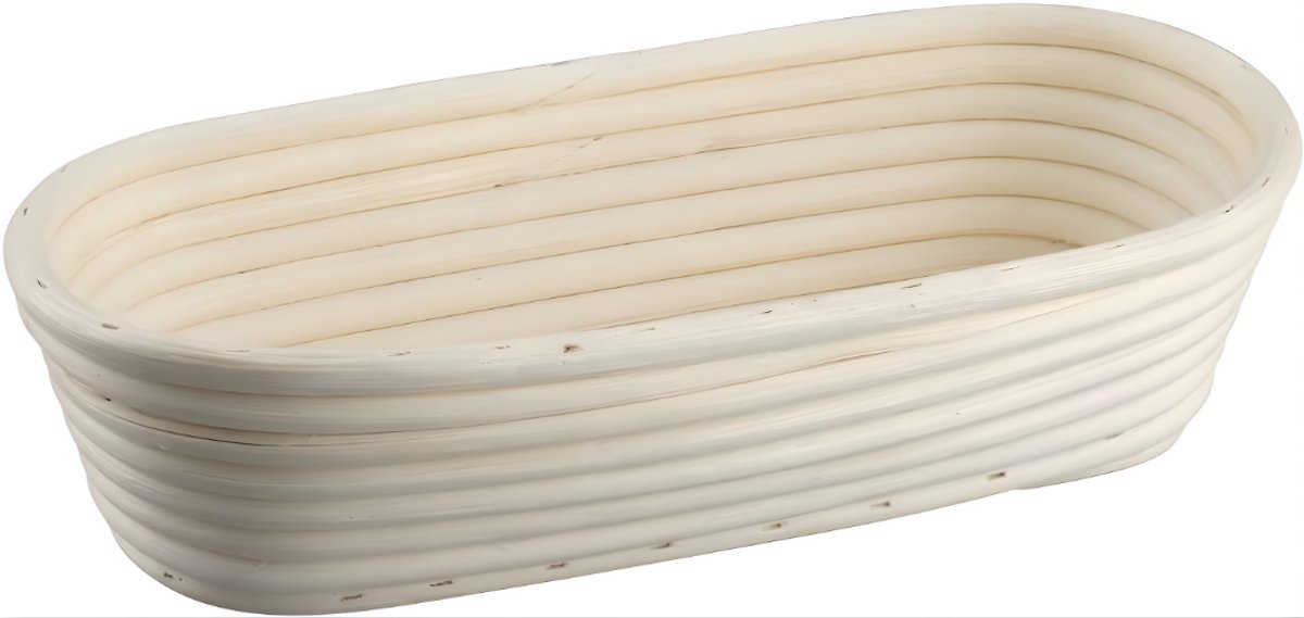 Ploutos® Rijsmand - Rijsmandje Broodbakken - Luchtig Brood - Naturaal - 7cm x 14cm x 7cm