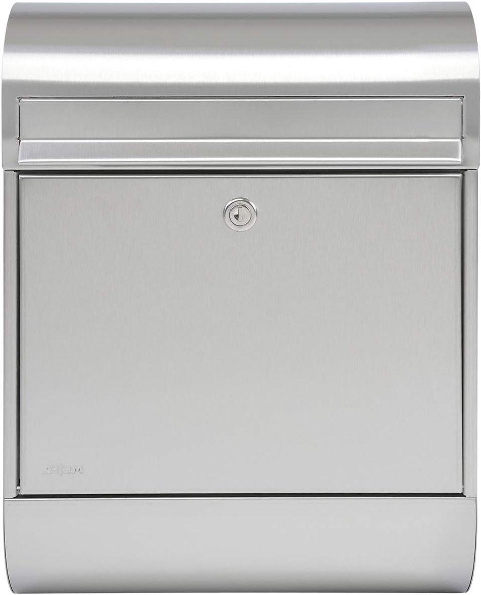 Brievenbus - Postbus - Veilig Post Ontvangen - Met Veiligheidsslot - 450x350x150 mm - Roestvrij Staal
