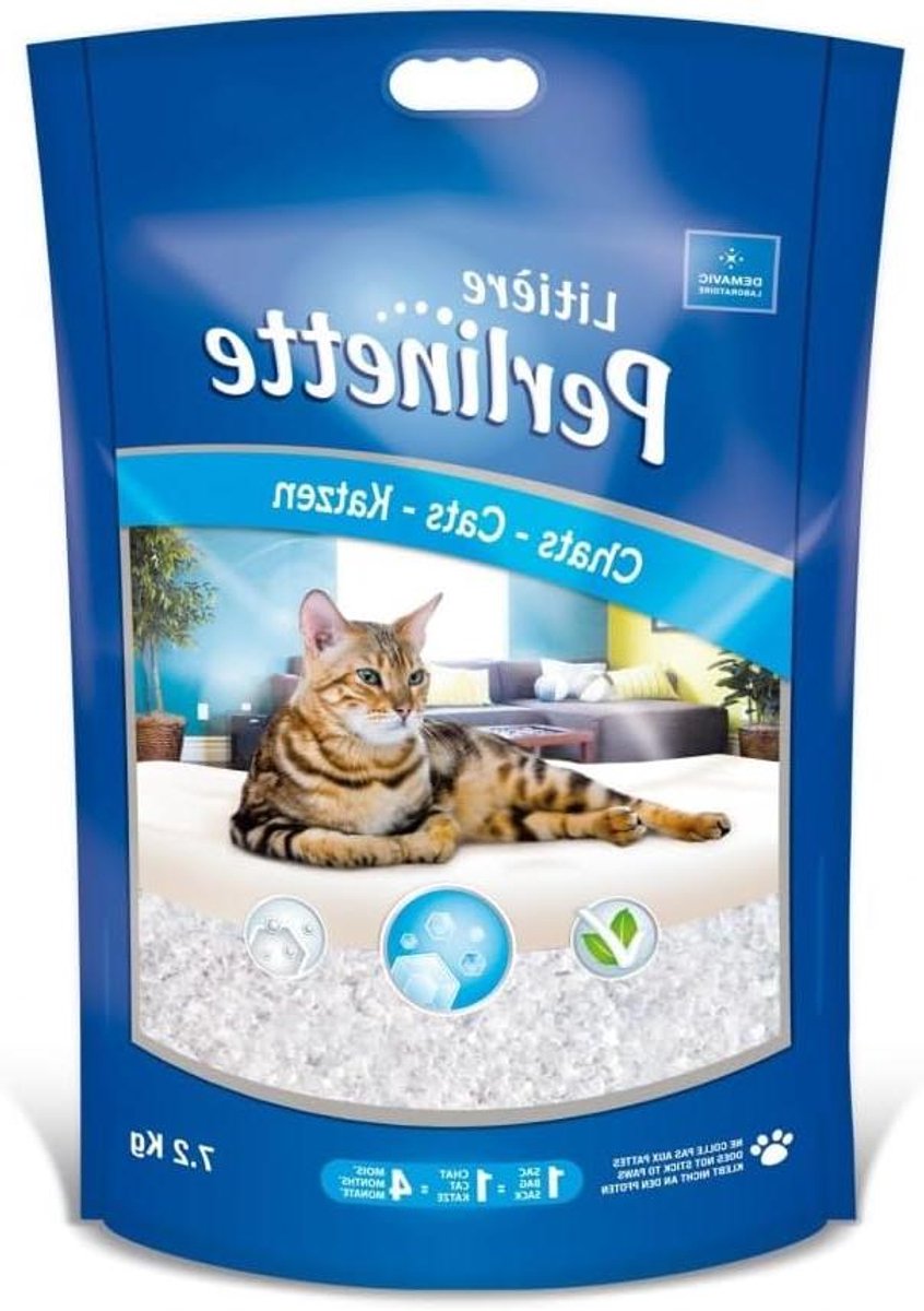 Kattenbak Vulling - Klaverkorrels - Geur Absorberen - Niet Klevend - 1.8 kg - Parel