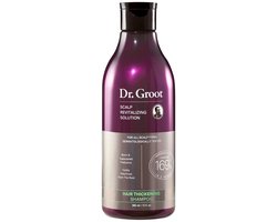 Dr. Groot Scalp Revitalizing Hair Thickening Shampoo with Biotin & Prebiotics – Volumizing Shampoo for Thin & Damaged Hair – 385 ml
