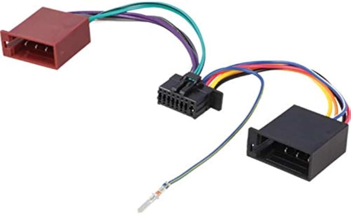Adapterkabel ISO Autoradio ondersteuning voor Autoradio Kenwood, JVC vanaf 2017
