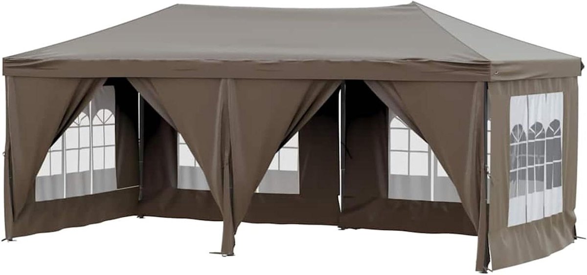 Opvouwbare Partytent - Feesttent Paviljoen - Outdoor Evenementen - UV- en Waterafstotend - 3x6 m - Blauw