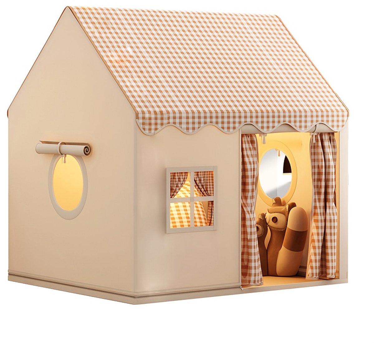 North Collective Speeltent - Speelgoed Tent - Tent Kinderen - Speel Tent - Binnen of Buiten - Speelhuis - 20 x 106 x 130 cm
