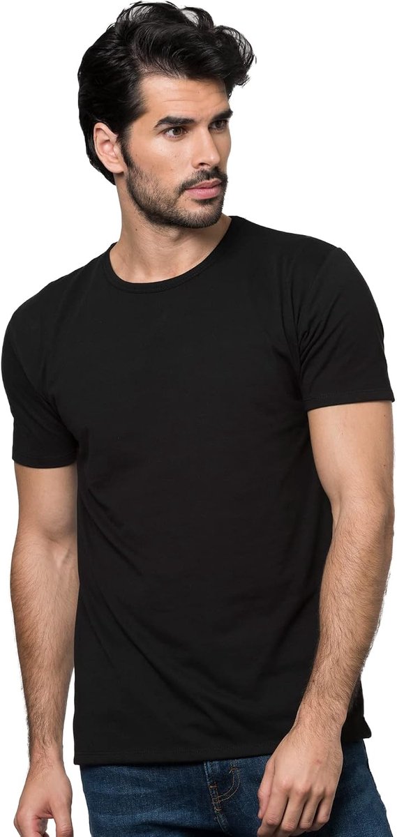 T-shirt, ronde hals, absorbeert en verdampt zweet, vlekwerend, geurremmend, zweetafstotend, 100% ademend