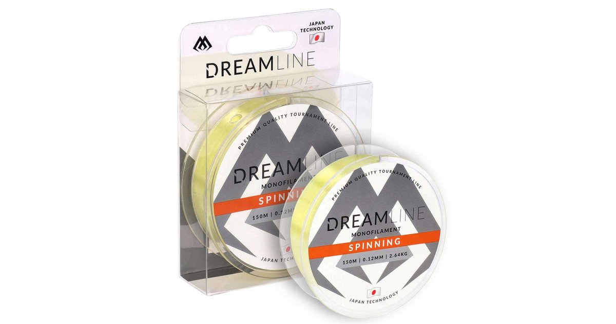 Mikado Dreamline Spinning Vislijn 0.28mm 150m Geel