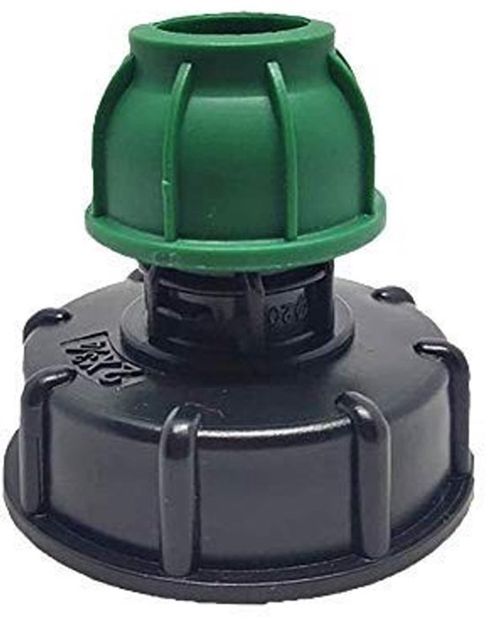 Regenwatertank Irrigatie - Tankadapter 25 mm - Perfect voor tuinirrigatie - Rechte pijp montage - Ideaal voor wateropslag - Geschikt voor...