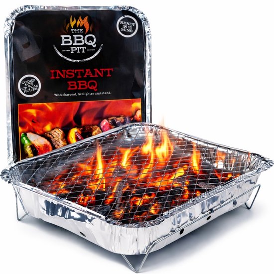 Wegwerp BBQ Grill Compleet - Compact & Klaar voor Gebruik — afbeelding 4