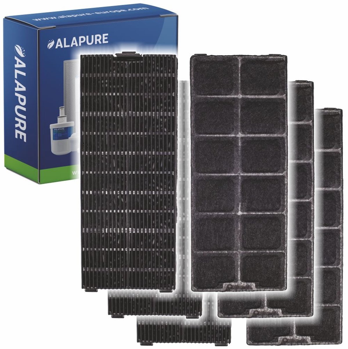 3x Koolstoffilter voor Airlux CR240