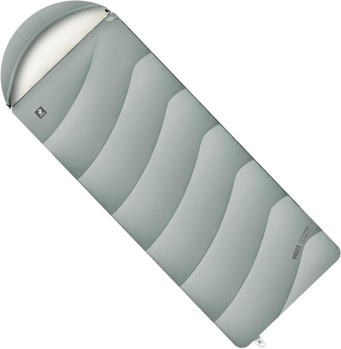 Slaapzak 4 seizoenen - Kampeerzak warm - Outdoor kamperen - Warmte isolerend ontwerp - 220 x 80 cm - Grijs
