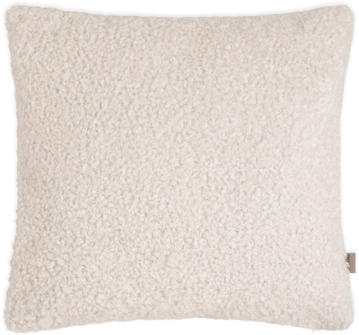 Knit Factory Rolf Sierkussen - Beige - 50x50 cm