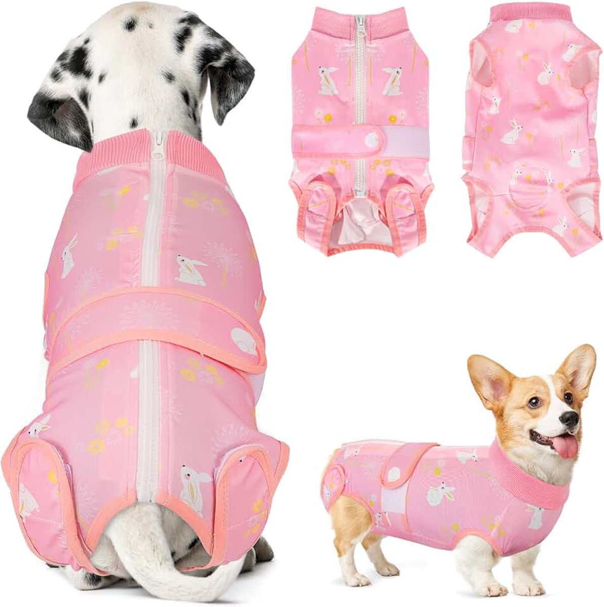 Chirurgisch herstelpak voor honden, herstelhemd voor huisdieren, honden buikwonden bandages, voorkomt likken, sterilisatiepak