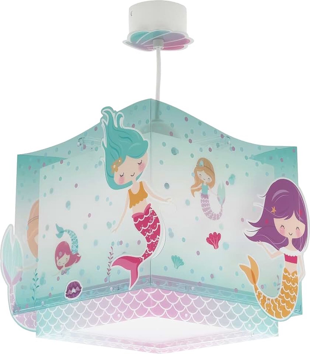Kinder hanglamp plafondlamp kinderkamer kinderlamp Marmaids Zeemeerminnen