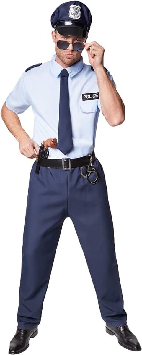 Herenkostuum police officer - XXL