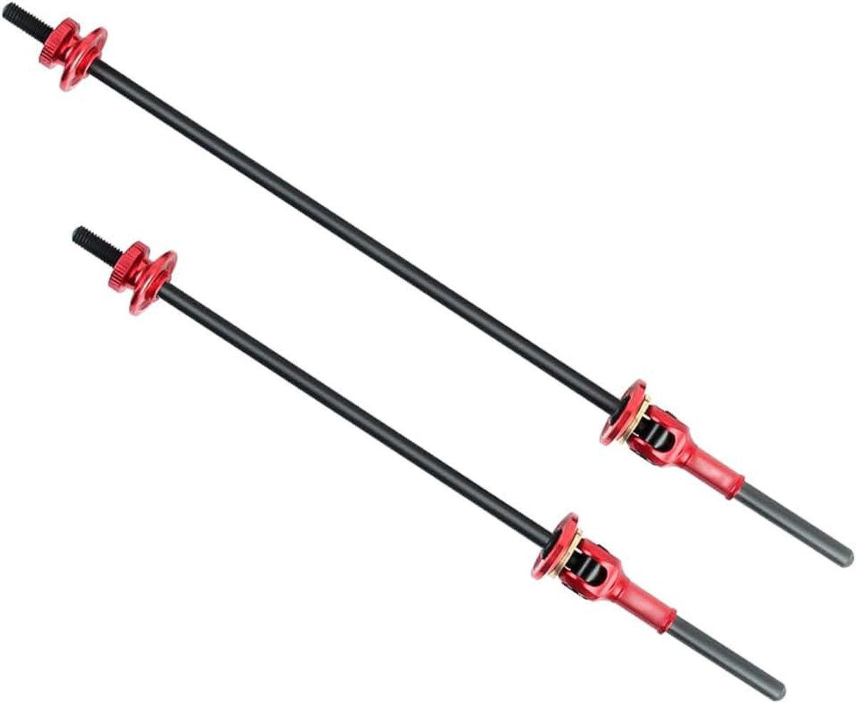 Fiets QR-snelspanner hendel MTB racefiets wielnaaf ultralichte carbonvezel handgreep snelspanner, rood