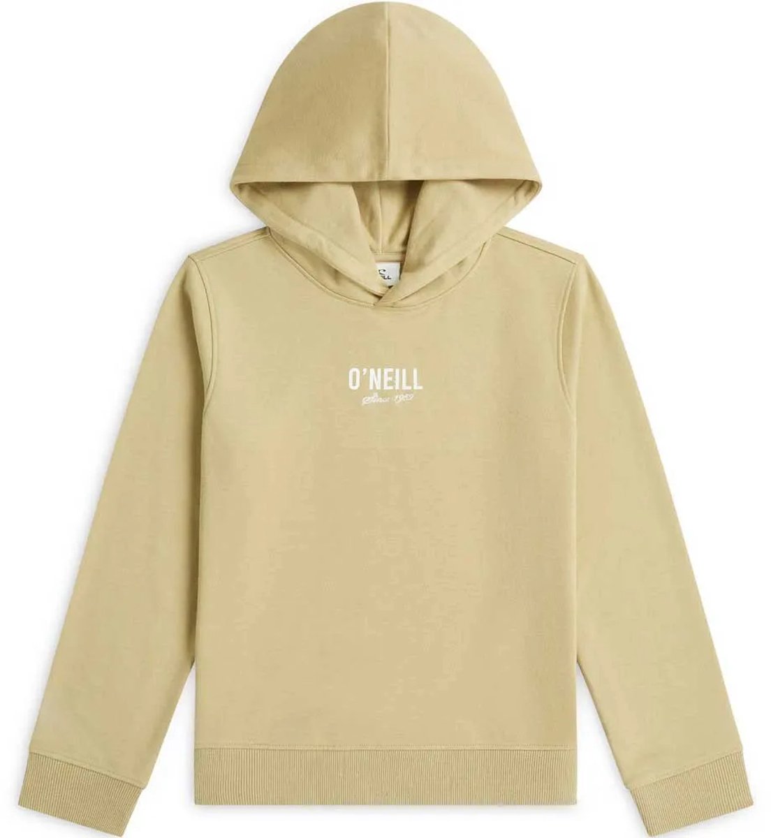 O´neill Essentials Hoodie 11-12 Years Meisje Olijf