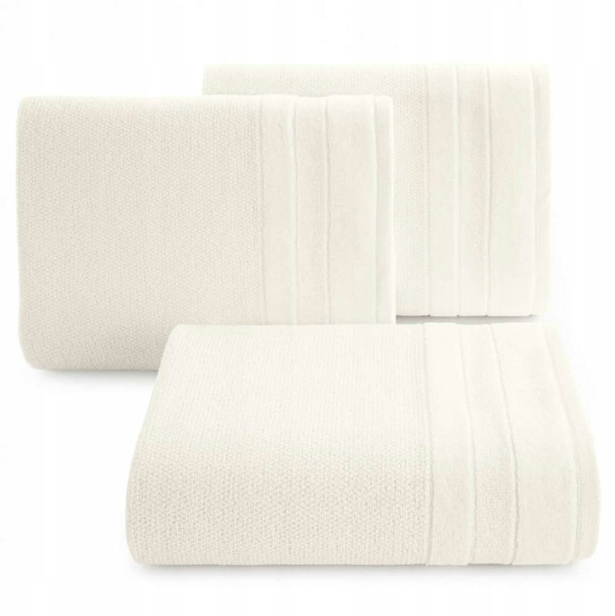 Eurofirany Linea Badhanddoek Terry Crème 30x50cm
