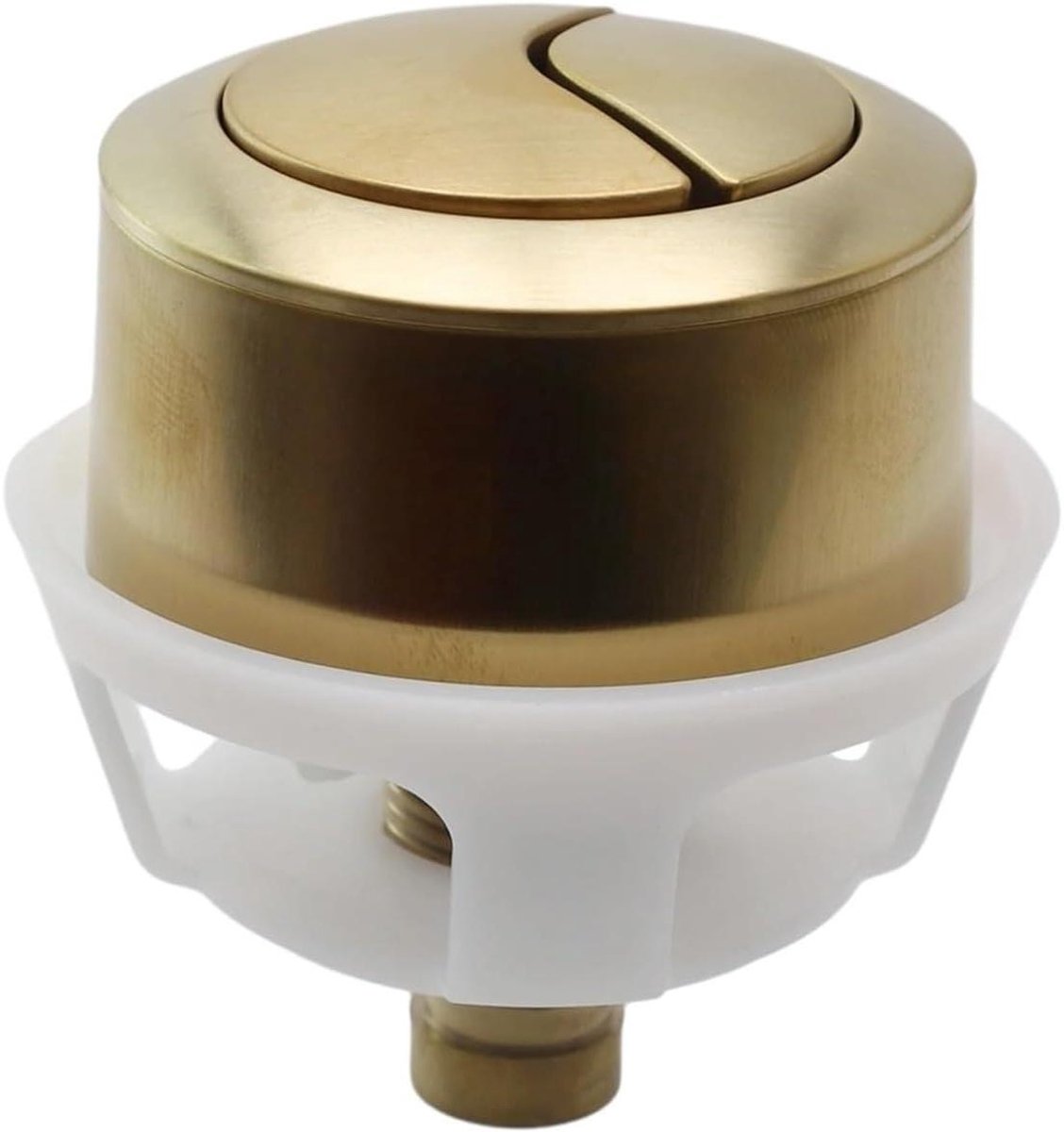 Toilet Spoelknop - Drukknop Toilet - Badkamer Reparatie - Kabel Bediening - 1 Stuk - Goud