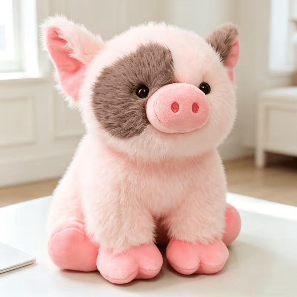 casalora – Roze Varkentje Pluche kunffel – 30cm – Zacht en Huidvriendelijk – Volledig Gevuld – Schattig Ontwerp – Perfect Cadeau voor Kinderen en Volwassenen – Geweldig voor Kerst, Halloween en de feestdagen