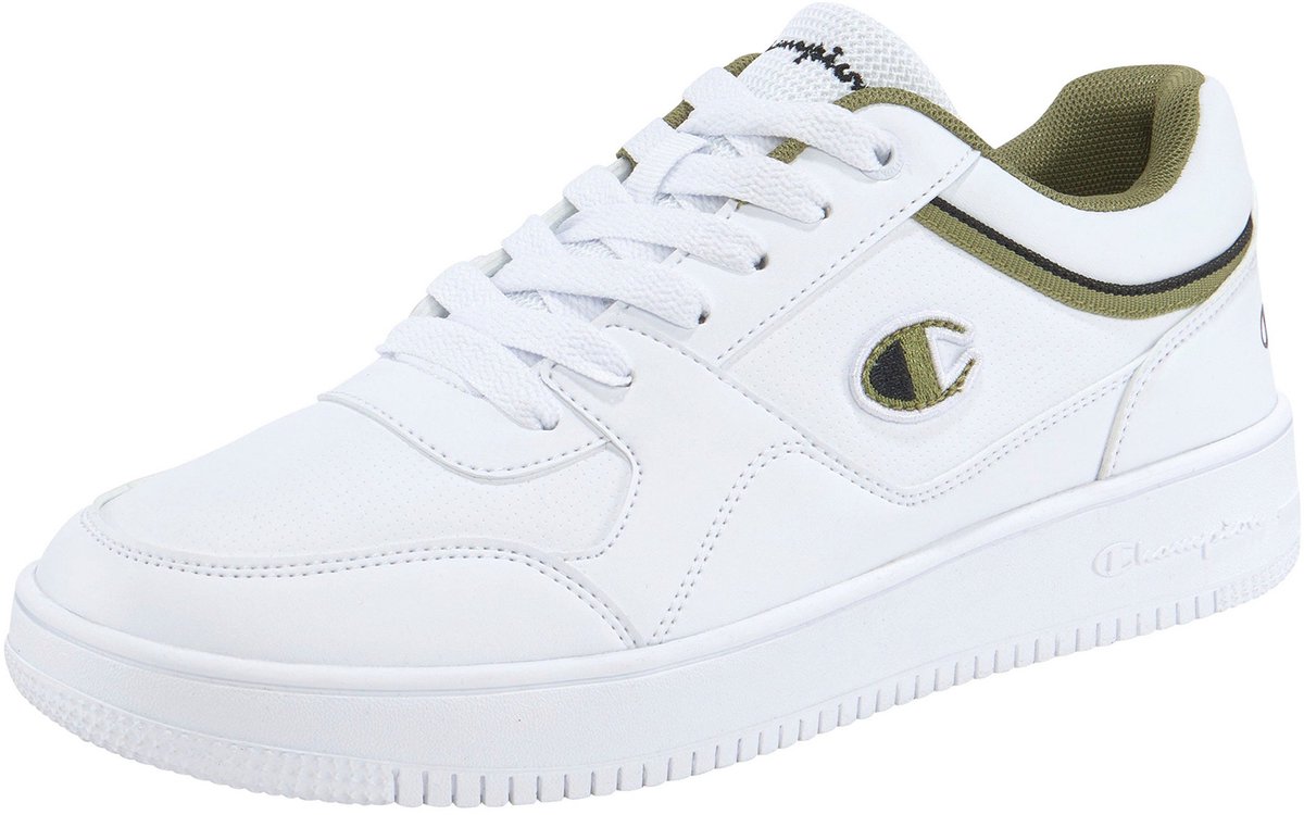 Champion RD LOW heren sneaker S21905-CHA-WW001 wit/groen