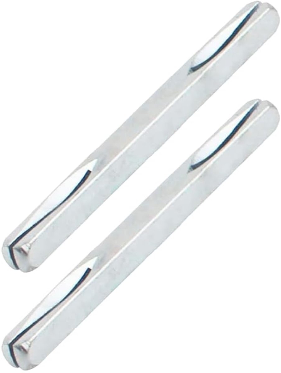 Deurscharnieren en Raamgrepen Beschikbaar Enkel of in Set van 5 - Afmeting 8 x 8 mm Lengte 10 cm (Set van 2)