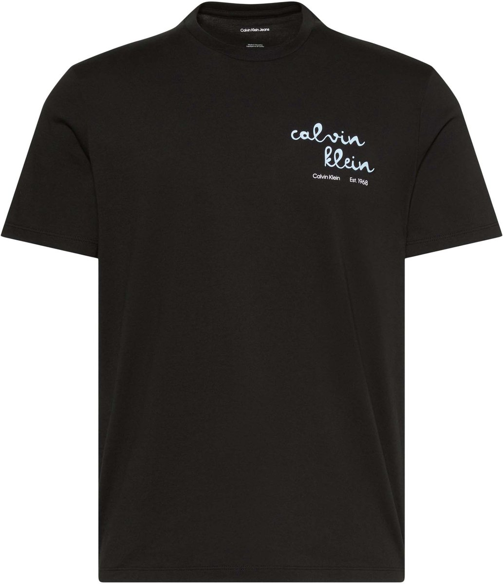 T-Shirt Ck Jeans Ss 30S Eu Ck Trvl Li - Fashion Wear - Volwassen