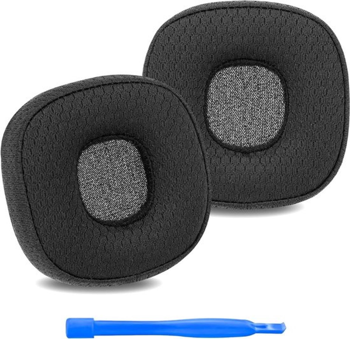 Vervangende oorkussens - Marshall Major - Compatibel voor model - Zwart - Oorkussens - Geschikt voor hoofdtelefoon - Mesh stof oorkussens.