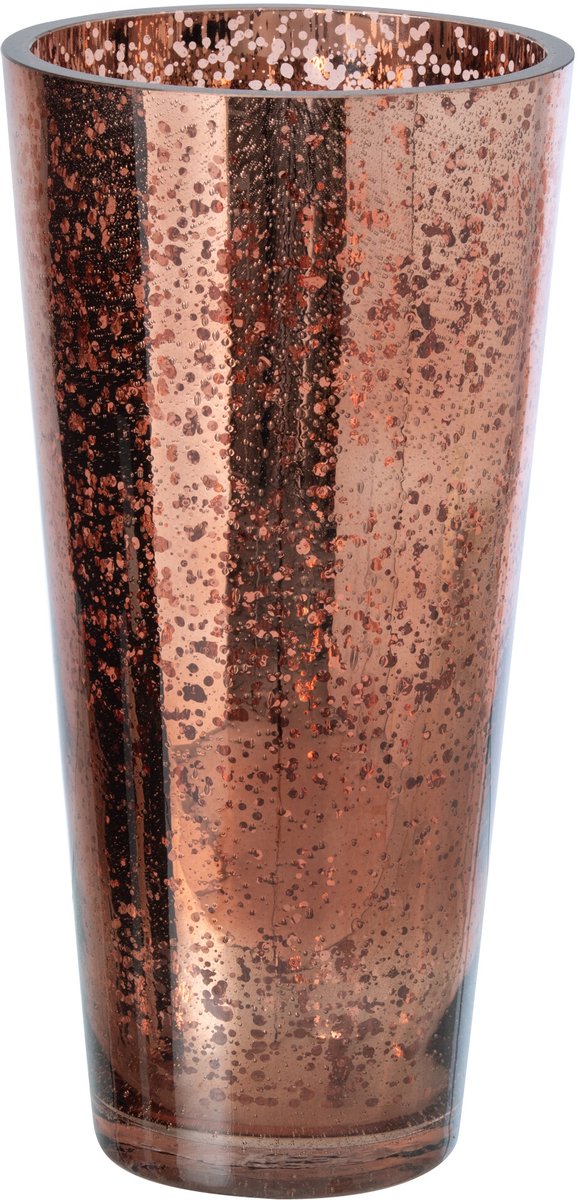 J-Line Kandelaar - glas - bruin - large