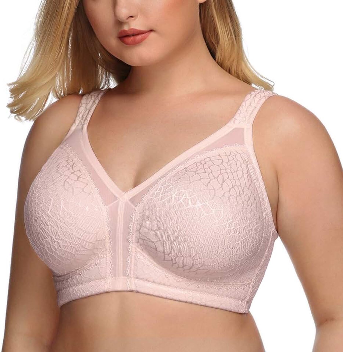 Dames Comfort Bh Met Hele Cup Voor Zonder Vulling Grote Maten | Strapless, met beugel, rugvrij, ondergoed, grote maten, comfortabel, antislip, baljurken, bruidsjurken, vrouwen