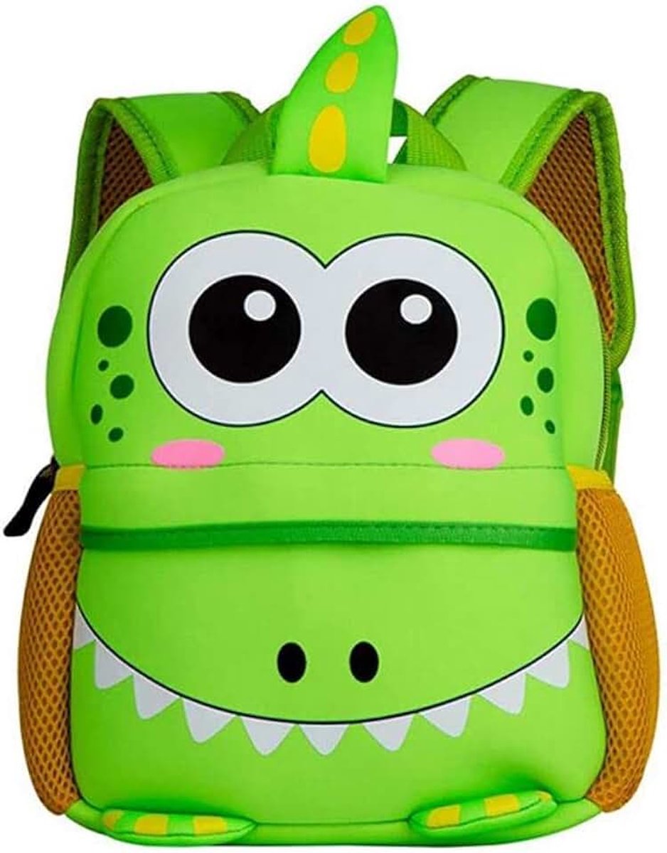 Kleuterschoolrugzak voor jongens en meisjes vanaf 1 jaar, kleine tas, kleuterrugzak, jongens en meisjes, schoolrugzak, kinderrugzak, kinderrugzak, cadeau school, 27 x 21 x 9 cm, dinosaurier, kleiner
