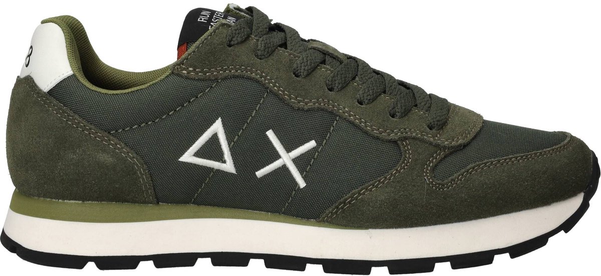 SUN68 Tom Solid Sneakers - Heren - Groen - Maat:40