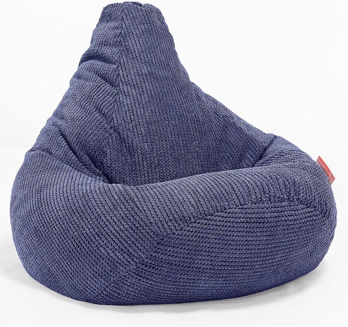 Zitzak Stoel - Poef Fauteuil - Comfortabel Ontspannen - Verstelbare Rugleuning - 85 x 85 x 115 cm - Paars