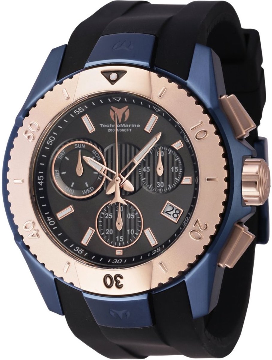 TechnoMarine UF6 TM-621037 Heren Quartz Horloge - 48 mm