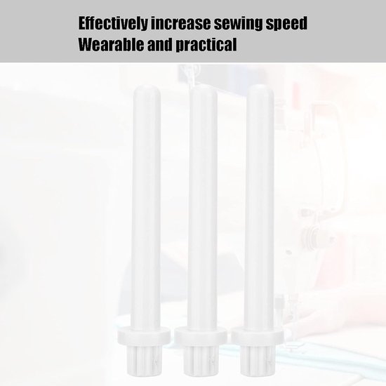 3st naaimachine spool pin, spool pin plastic spoel voor cadeau voor gemeenschappelijke naaimachines — afbeelding 3