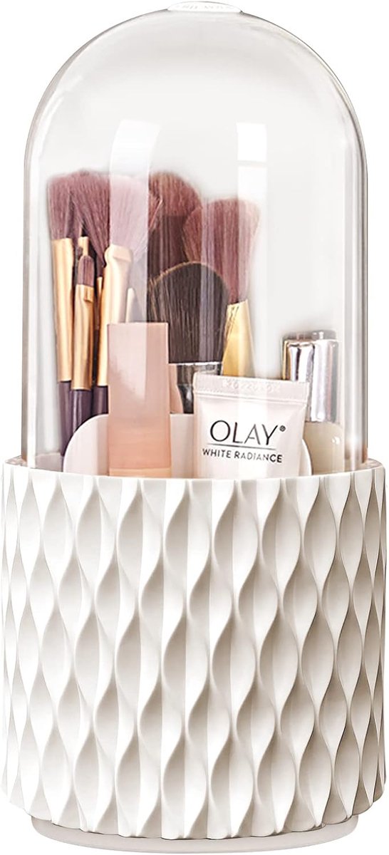 Cosmeticaorganisers, Beauty Organizer 360 °, Make-up Cosmetische Organizer voor Dressoir Slaapkamer, Make-up Opslag Cosmetische, Transparant