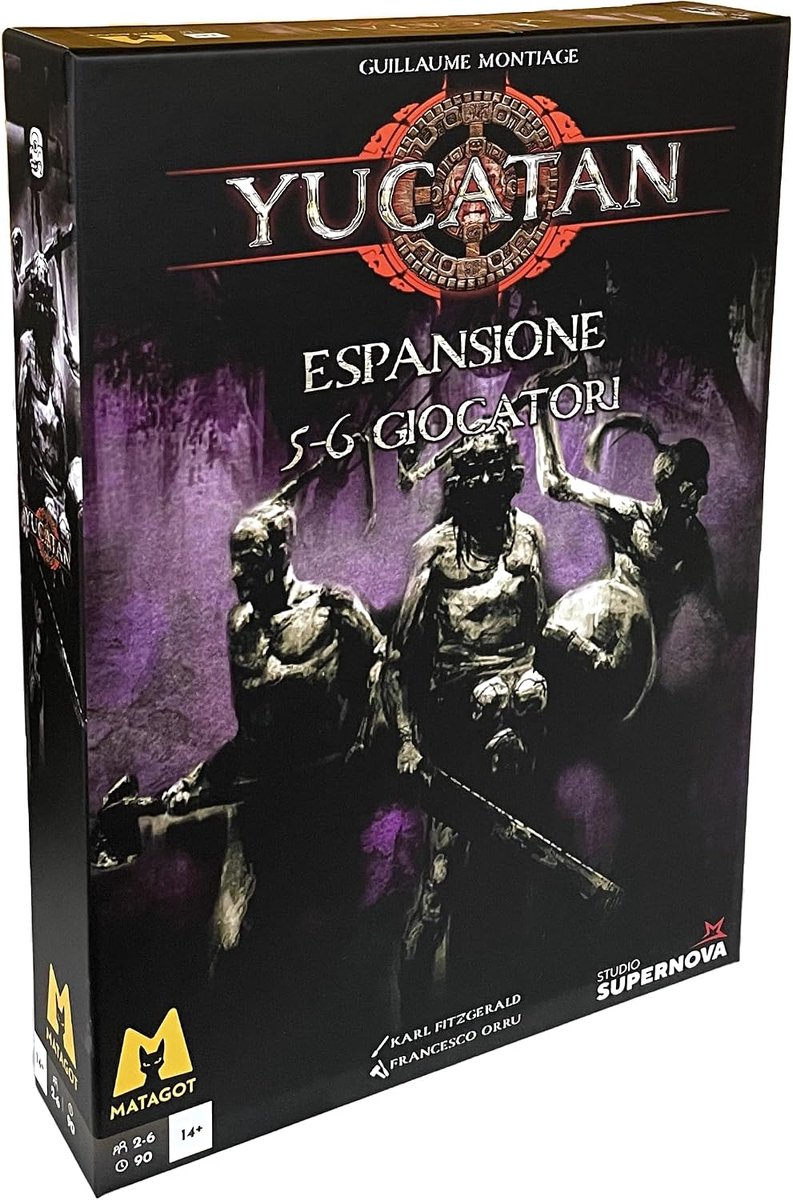 SnelShoppen - Yucatan uitbreiding voor 5-6 spelers - Bordspel uitbreiding, strategisch spel, gezelschapsspel, familie, vrienden, kleurig ontwerp, incl