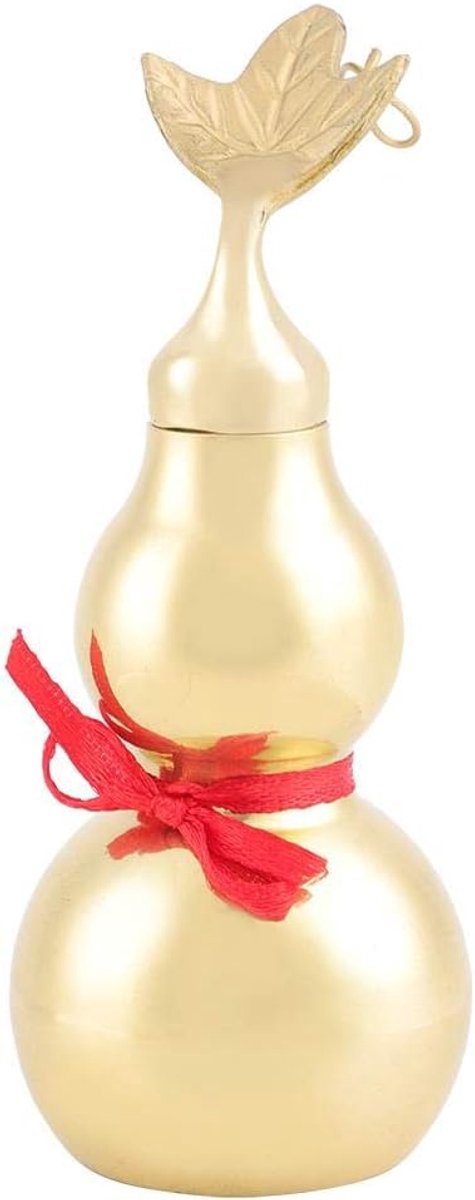 messing pompoen van het goede geluk - Feng Shui Cucurbit voor rijkdom-vrede voor binnenlandse decoratie