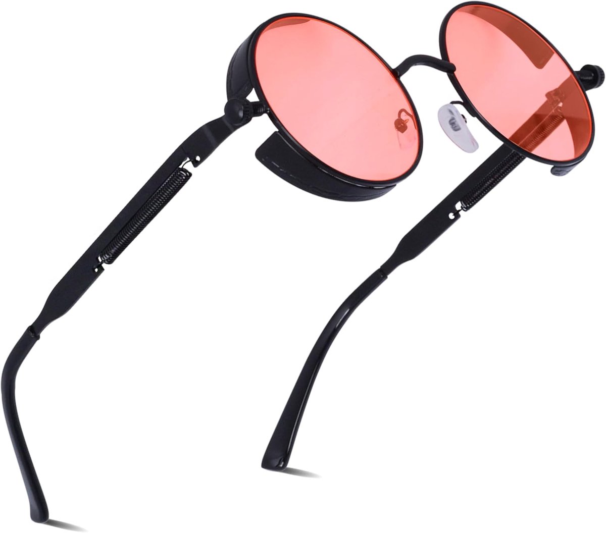 Zonnebril Unisex Klassieke Retro Ronde Cirkel Gepolariseerde Zonnebril Sportzonnebril UV400 Bescherming Zonnebrillen voor Dames en Heren