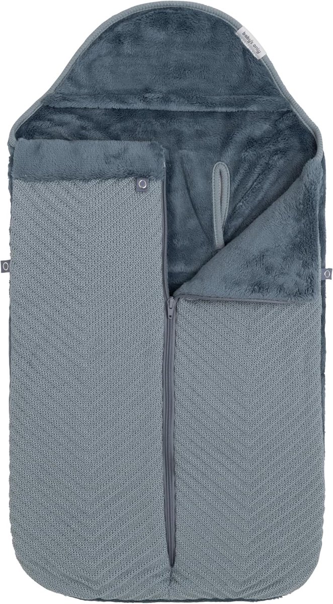 Voetenzak Autostoel - Baby zak - Warm Houden Baby - Innovatieve Voorrits - 86 x 38 cm - Beige — afbeelding 4