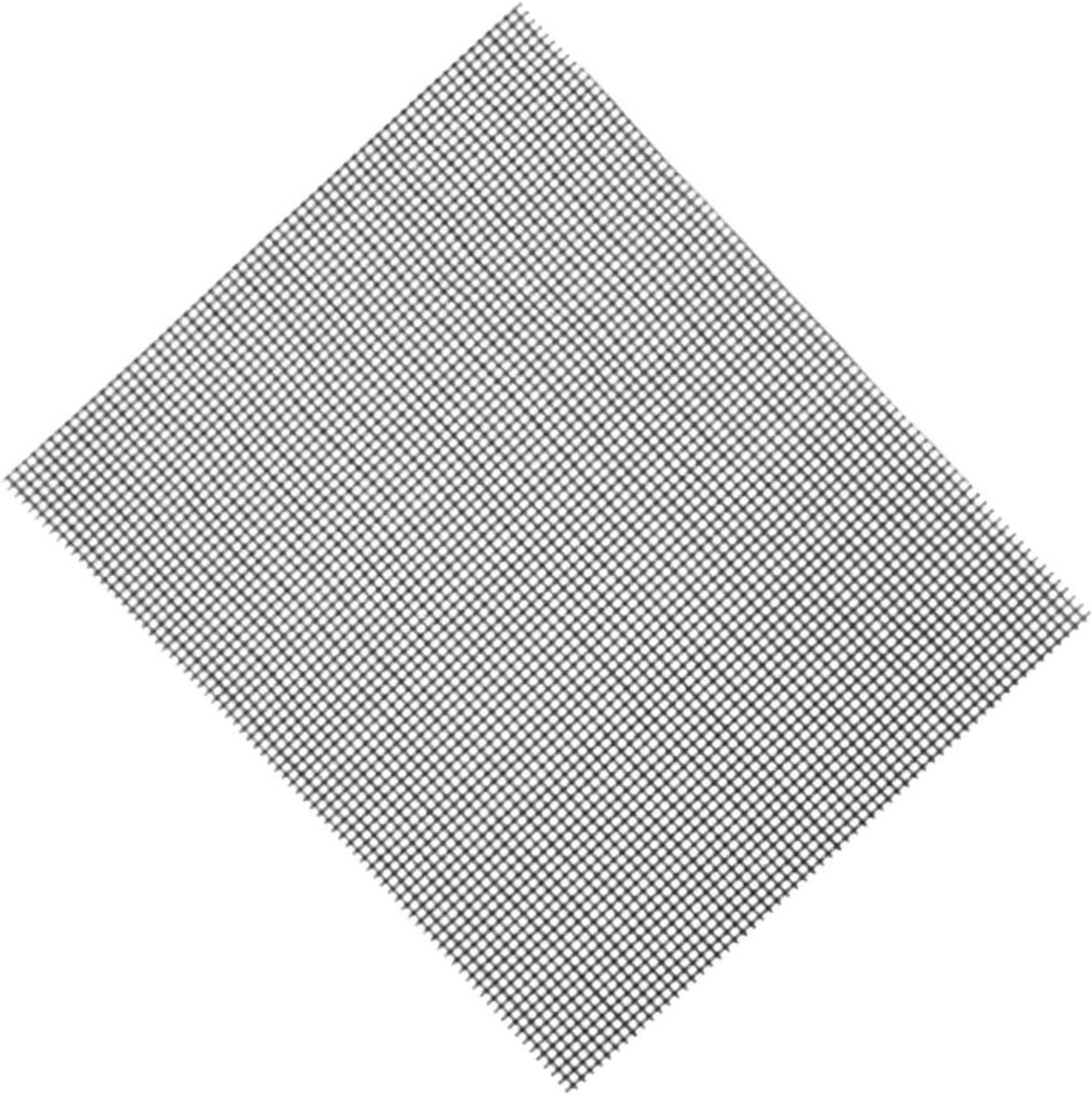 Herbruikbare BBQ Grillmat - Antiaanbak Grillnet - Barbecue Koken - Snijdbaar Glasvezel - 40 x 33 cm - Grijs