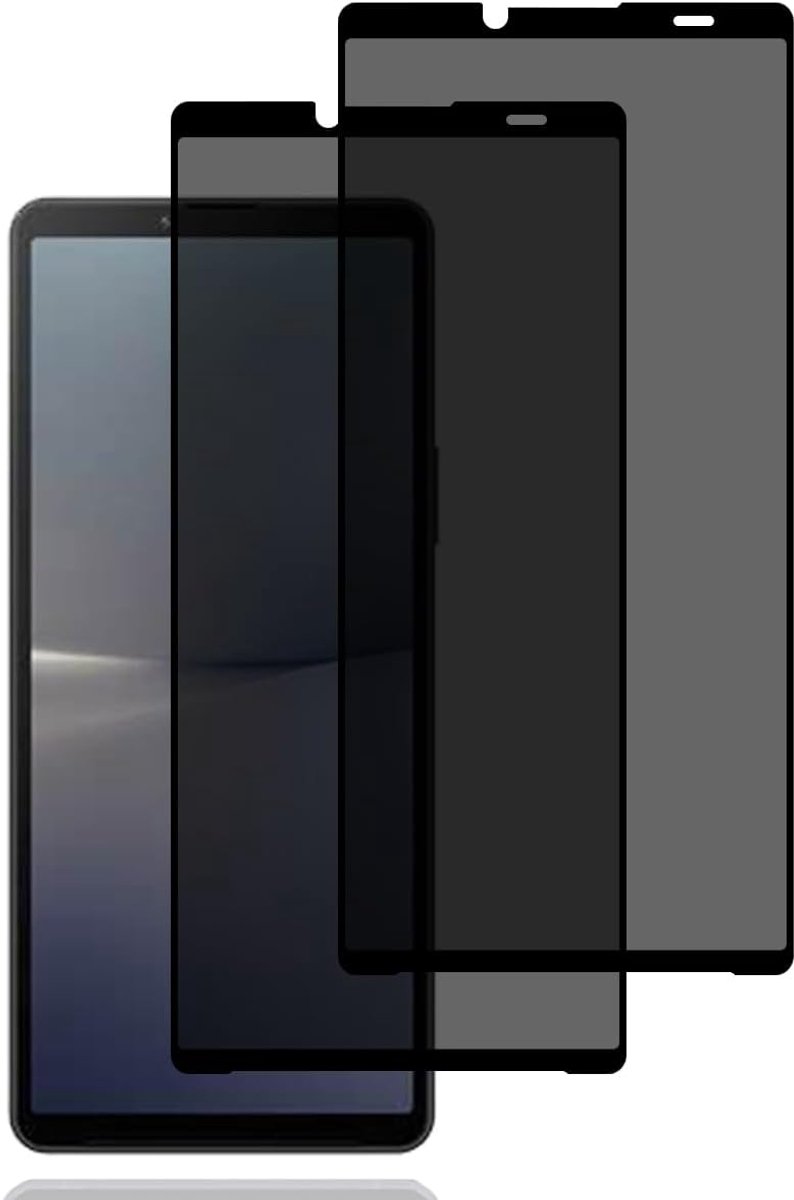 Screen Protector voor Sony Xperia 10 V [2 stuks] | anti-spy gehard glas film,9H hardheid,krasbestendig,hoge gevoeligheid,anti-spy schermbeschermer voor Sony Xperia 10 V