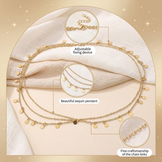 hoofdketting voor dames, boho-hoofdsieraad met hangers, godin voor festival en kostuum — afbeelding 4