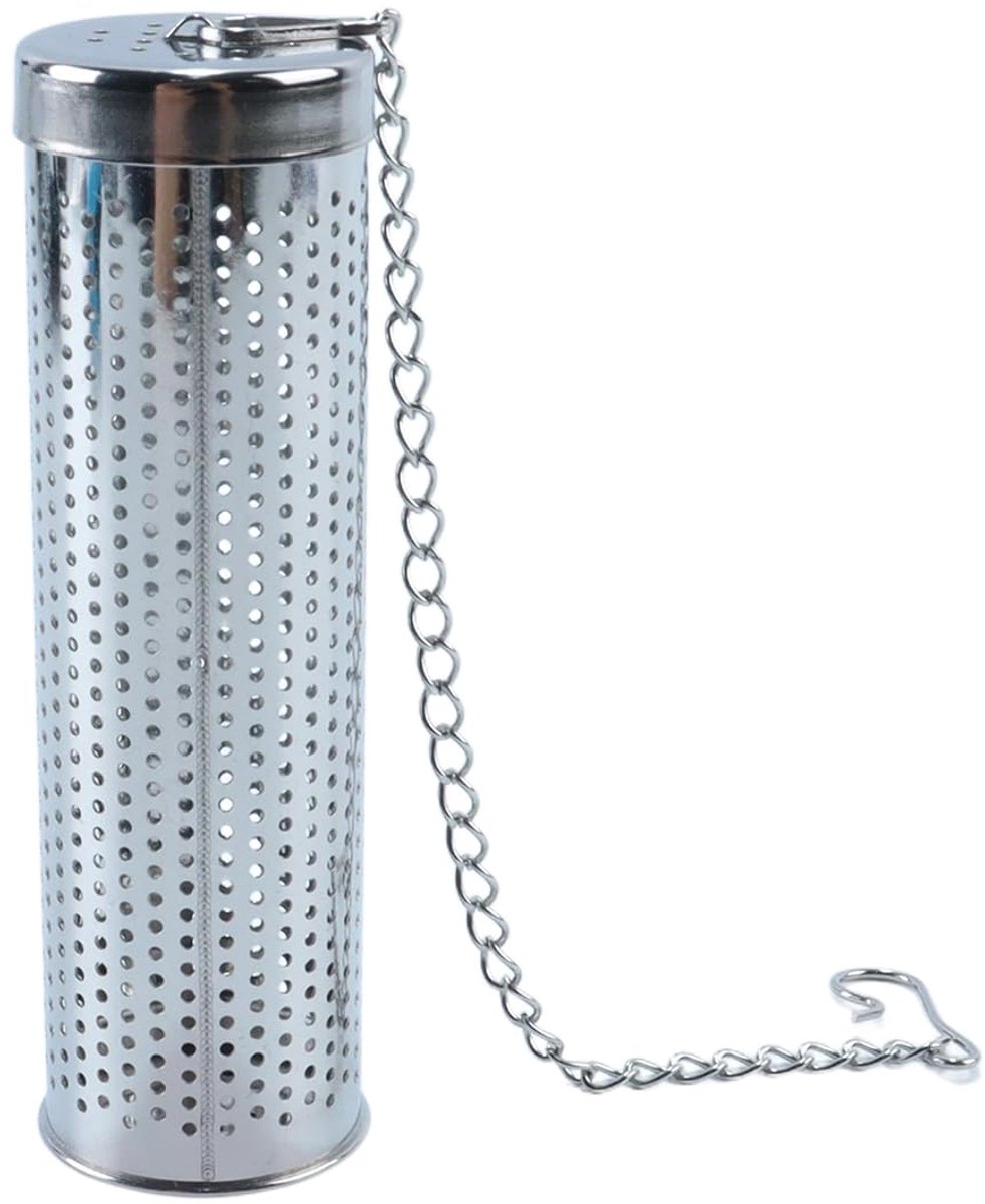 Theefilter van roestvrij staal, geschikt voor drinkflessenhalzen, specerijen, thermosflessen