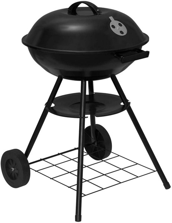 SureDeal® - Houtskool - Grill Grill - Wielen - Barbecue Grill - Zwart van SureDeal® — afbeelding 5