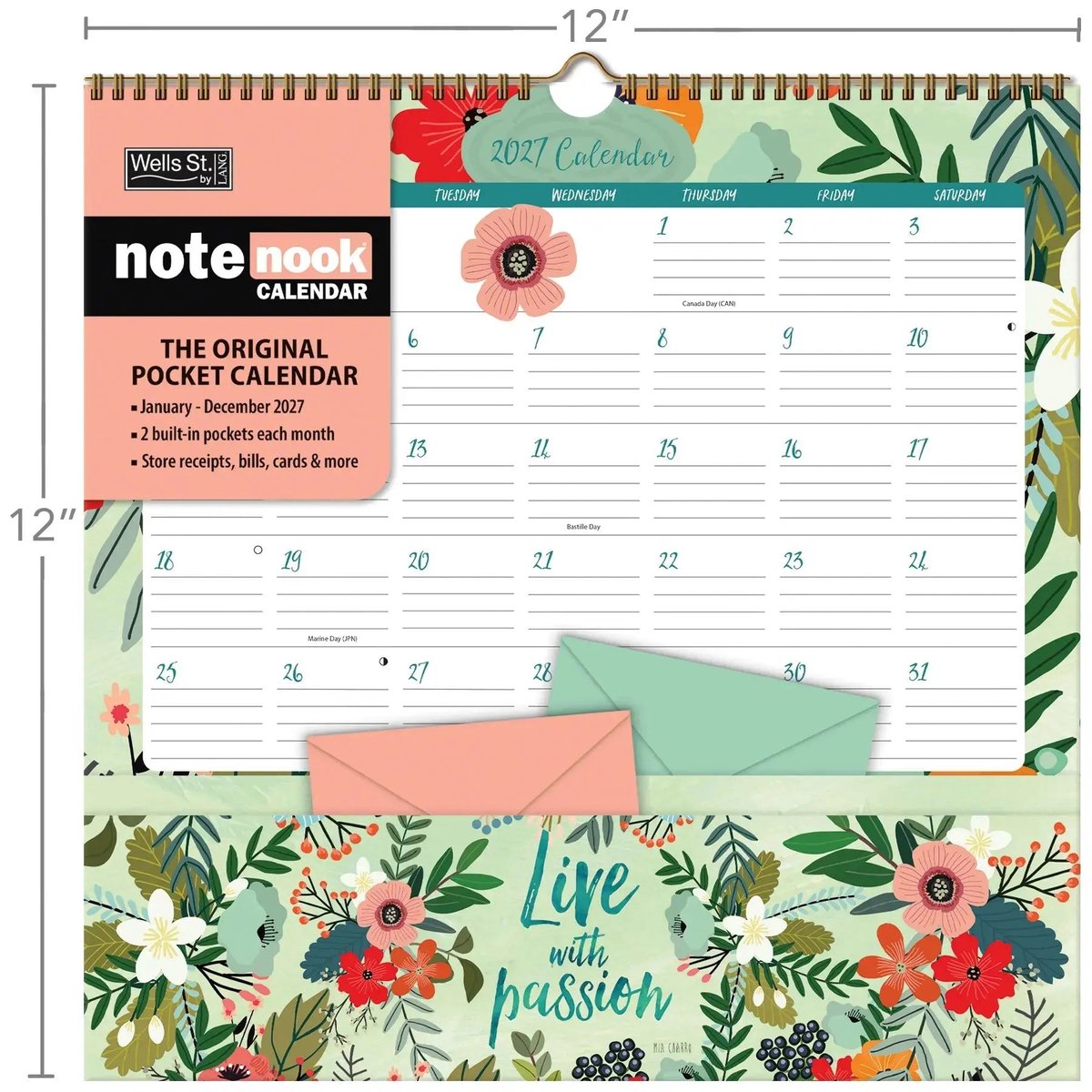Shine Within Pocket Note Nook Kalender 2027