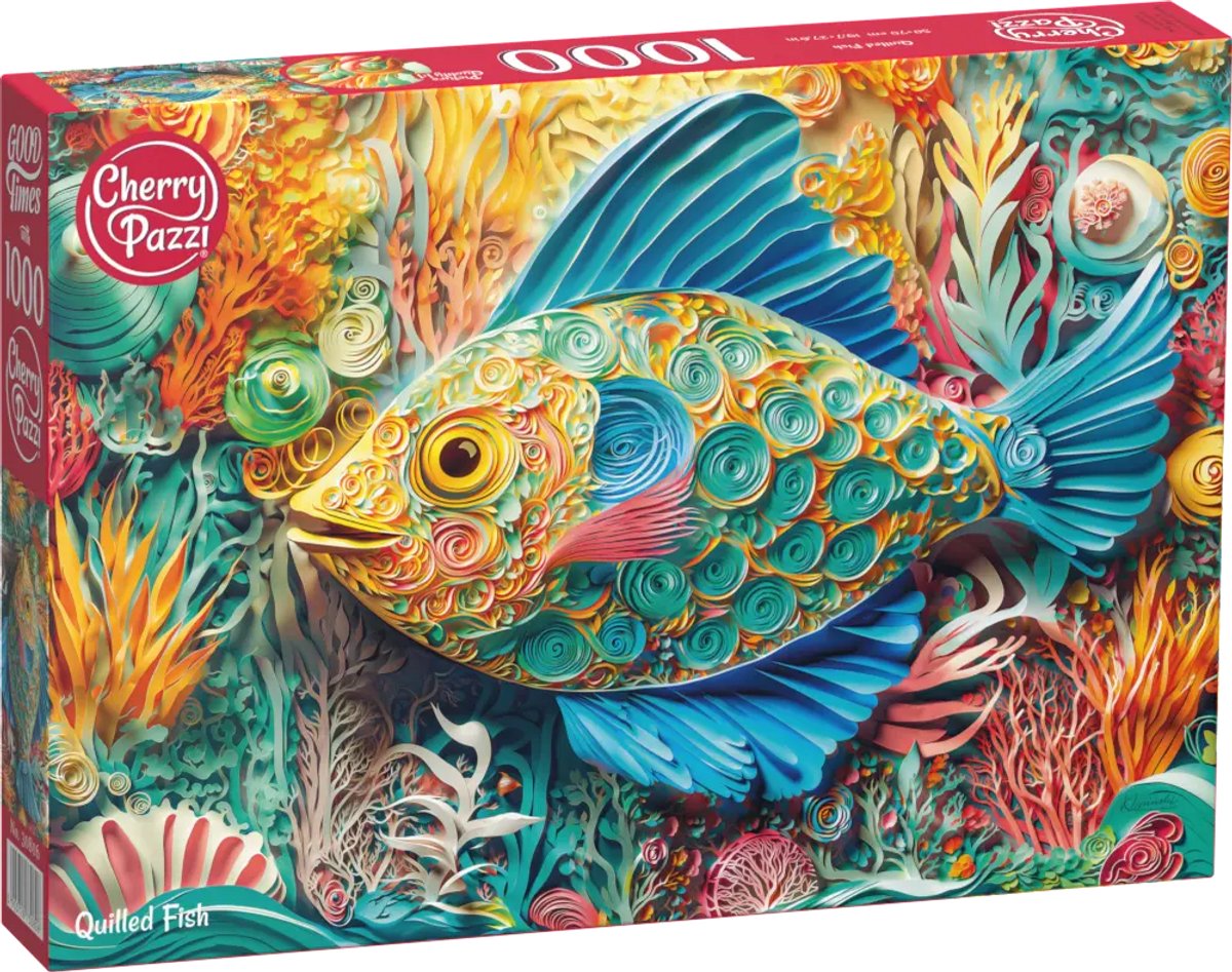 Quilled Fish Puzzel 1000 Stukjes