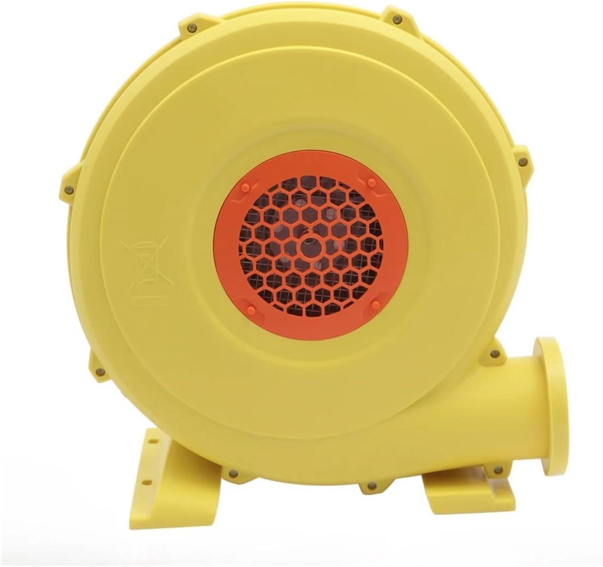 Luchtpomp Ventilator - Krachtige Blower - Springkussen Opzetten - Energiezuinig Ontwerp - 950W Vermogen - Zwart