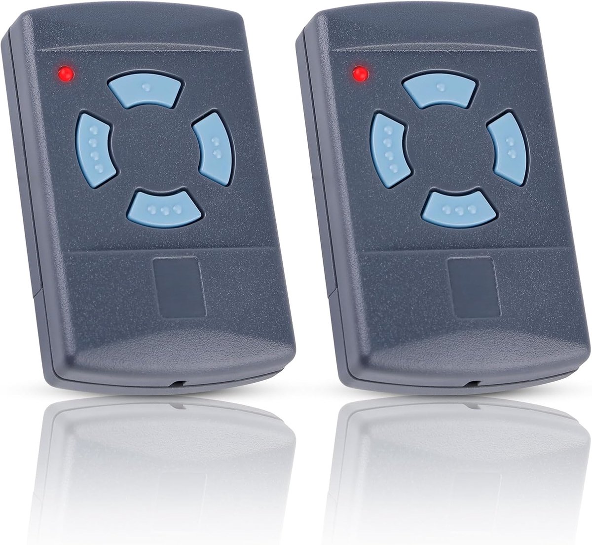 2 stuks garagedeuropener, garagedeur afstandsbediening, handzender voor Hörmann HSM4, HSM2, compatibel met Hörmann Blue Buttons 868,3MHz garage afstandsbediening handset