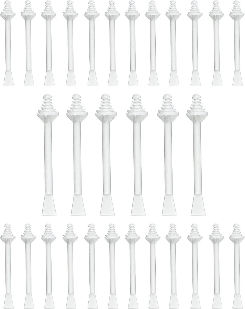 Spatels strips voor neusverzorging - multifunctionele beauty tool accessoires - plastic wax toverstokken voor wenkbrauwen en gezichtshaar reiniging